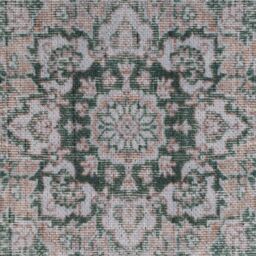 Kukoon Washable Runner Rug Green Mandala Long Hallway Carpet Mat 60cm x 240cm in Light Green - Size: 60 cm x 240 cm - thumbnail 5