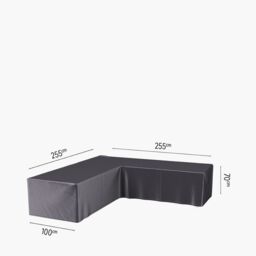 Ruma AeroCover L-Shape Sofa Waterproof Polyester Cover W255xD255xH70cm in Dark Grey - Size: 1 Pack - thumbnail 6