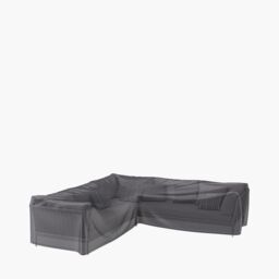 Ruma AeroCover L-Shape Sofa Waterproof Polyester Cover W255xD255xH70cm in Dark Grey - Size: 1 Pack - thumbnail 1