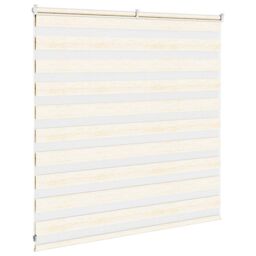 Berkfield Home Zebra Blind Marble Beige 145x100 cm Fabric Width 140.9 cm Polyester - thumbnail 4