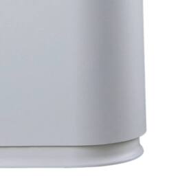 KORVIXA Grey Bathroom Plastic Waste Bin With Lid - Size: 100 cm - thumbnail 5