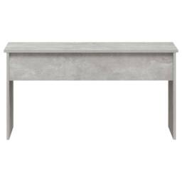 Berkfield Home Coffee Table Concrete Grey 102x50.5x52.5 cm Engineered Wood - thumbnail 4