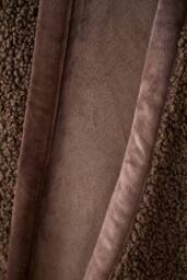 Catherine Lansfield 'So Soft Velvet Boucle' Blanket Throw in Chocolate - Size: 130 cm x 170 cm - thumbnail 2
