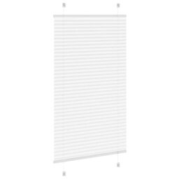 Berkfield Home Pleated Blind White 70x150 cm Fabric Width 69.4 cm Polyester - thumbnail 4