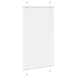 Berkfield Home Pleated Blind White 70x150 cm Fabric Width 69.4 cm Polyester - thumbnail 3