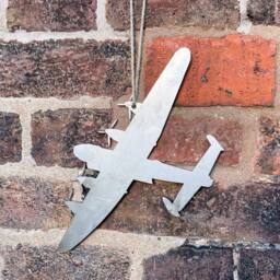 Poppyforge Hanging Lancaster Garden Art - W20 x H20 cm in Silver - thumbnail 2