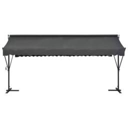 Berkfield Home Free Standing Awning 500x300 cm Anthracite in Black - thumbnail 3