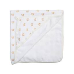 Lulujo Hooded Towel- Rainbow - thumbnail 2