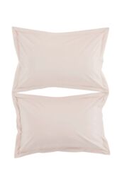 CHRISTY Pure Cotton Percale Oxford Pillowcase Pair in Pink - thumbnail 3