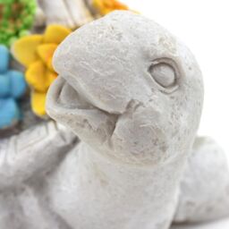 ILFD Group Ltd Solar Turtle Fairy Garden Ornament in Grey - Size: 12 Pack - thumbnail 6