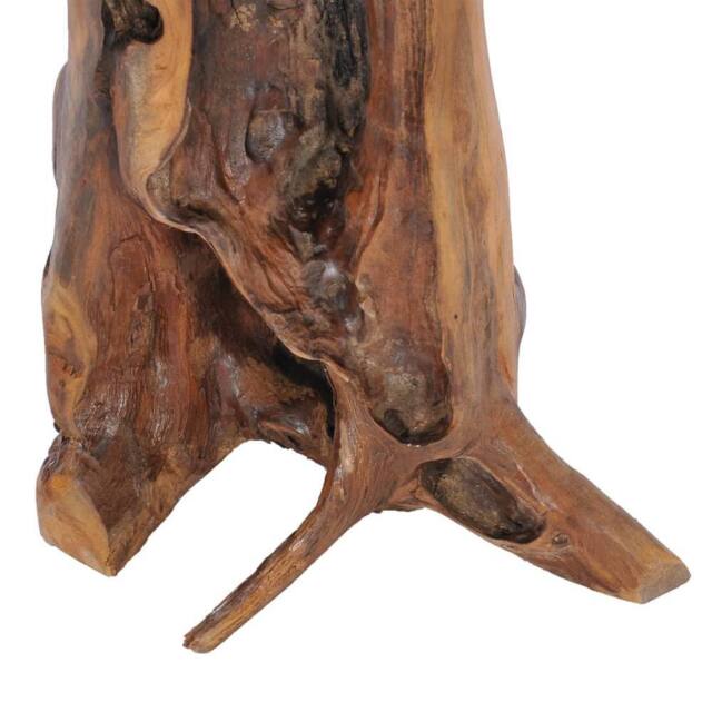 Berkfield Home Coffee Table 40x40 cm Solid Teak Wood in Brown - image 1