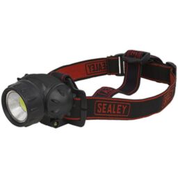 Loops Hands-Free Head Torch Spotlight - 3W COB LED - 200 Lumens - Battery Powered - thumbnail 3
