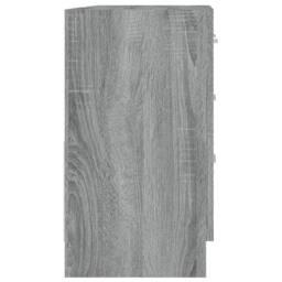 Berkfield Home Sink Cabinet Grey Sonoma 63x30x54 cm Engineered Wood - Size: 63 x 30 x 54 cm - thumbnail 4