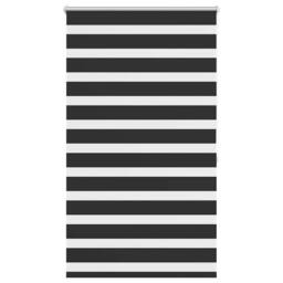 Berkfield Home Zebra Blind 100 x 175 cm Black