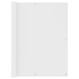 Berkfield Home Balcony Screen White 120x300 cm Oxford Fabric - thumbnail 2