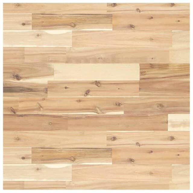 Berkfield Home Table Top Square 60x60x4 cm Solid Wood Acacia in Brown - Size: 60 x 60 x 4 cm - image 1