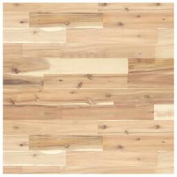 Berkfield Home Table Top Square 60x60x4 cm Solid Wood Acacia in Brown - Size: 60 x 60 x 4 cm - thumbnail 1