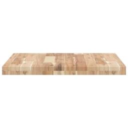 Berkfield Home Table Top Square 60x60x4 cm Solid Wood Acacia in Brown - Size: 60 x 60 x 4 cm - thumbnail 6