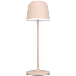 Loops Stylish Sandy Finish Table Lamp for Modern Indoor Home Décor in Nude - thumbnail 1
