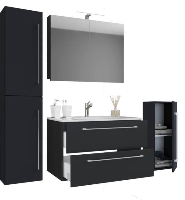 VCM 5-piece washbasin washbasin Badinos SC in Black - image 1