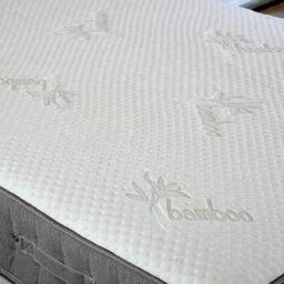Bedmaster Bamboo Vitality 2000 Pocket Sprung Memory Foam Mattress in Light Brown - Size: Small Single - thumbnail 2