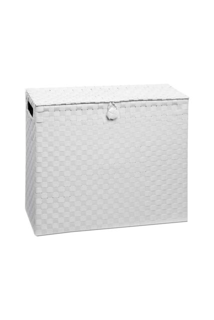 Arpan Toilet Roll Holder Free Standing Bathroom Multipurpose Storage Unit Polypropylene Woven on Metal Frame, Ideal Addition to Bathroom or Toilets - image 1