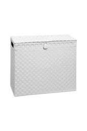 Arpan Toilet Roll Holder Free Standing Bathroom Multipurpose Storage Unit Polypropylene Woven on Metal Frame, Ideal Addition to Bathroom or Toilets - thumbnail 1