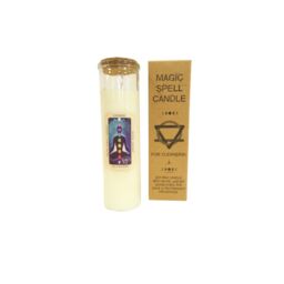 KDMD Magic Spell Candle - Cleansing in White - thumbnail 4