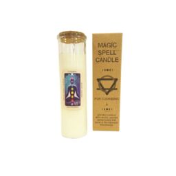 KDMD Magic Spell Candle - Cleansing in White - thumbnail 2