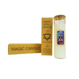 KDMD Magic Spell Candle - Cleansing in White - thumbnail 3