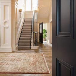 Kukoon Terracotta Beige Traditional Medallion Living Room Area Rug - Size: 280 cm x 380 cm - thumbnail 4