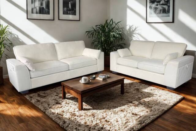 DS Living The Modena 3+2 Seater Sofa Set in Cream - image 1