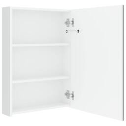 Berkfield Home LED Bathroom Mirror Cabinet Shining White 50x13x70 cm - Size: 50 x 13 x 70 cm - thumbnail 5