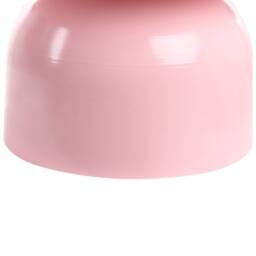 Wyld and Coco Pastel Pink Round Metal Coffee Table Powder-Coated Iron - thumbnail 3