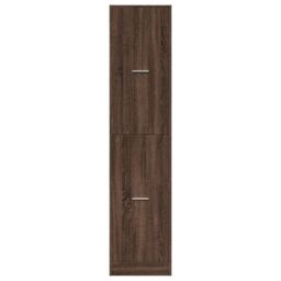 Berkfield Home Apothecary Cabinet¬†Brown Oak 40x41x174.5 cm Engineered Wood in Brown - thumbnail 5