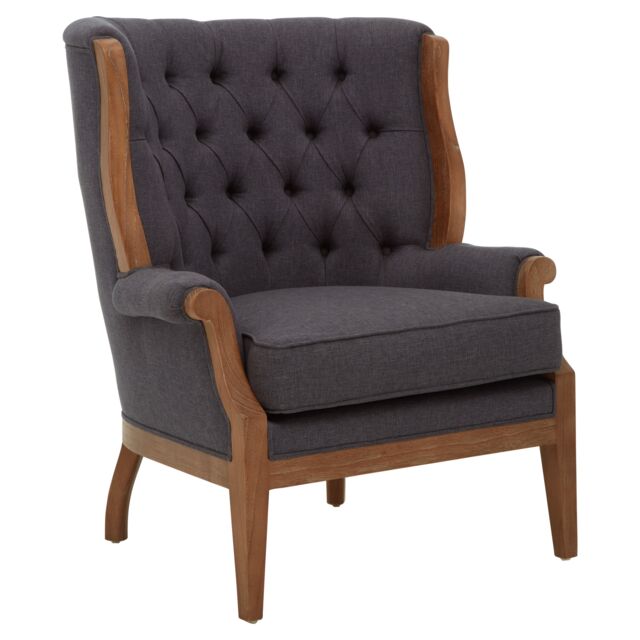 Orsina Cabra Graphite Chair in Grey - image 1