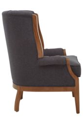 Orsina Cabra Graphite Chair in Grey - thumbnail 3