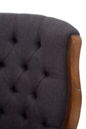 Orsina Cabra Graphite Chair in Grey - thumbnail 5