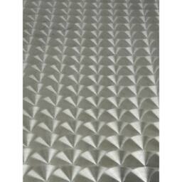 PAWNORA Square Aluminium Bistro Tables in Silver - thumbnail 4