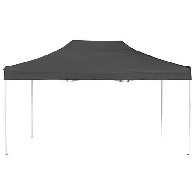 Berkfield Home Professional Folding Party Tent Aluminium 4.5x3 m Anthracite in Black - image 1