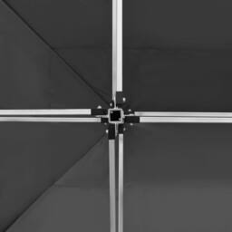 Berkfield Home Professional Folding Party Tent Aluminium 4.5x3 m Anthracite in Black - thumbnail 6