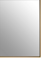 Orsina Arched Wall Mirror, Contemporary Antique Mirror, Versatile Lounge Mirrors, Compact Gold Finish Framed Mirror - thumbnail 3