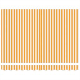 Berkfield Home Retractable Awning Manual Yellow & White 300x250 cm in Orange - thumbnail 6