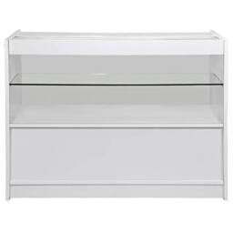 Monstershop C1200 Retail Shop Counter - Brilliant White - thumbnail 4