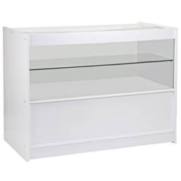 Monstershop C1200 Retail Shop Counter - Brilliant White - thumbnail 2
