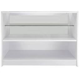 Monstershop C1200 Retail Shop Counter - Brilliant White - thumbnail 3