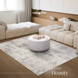 tectake Washable Rug Nadira 200 X 274 Cm - Beige/Grey in Beige - Size: 200 cm x 275 cm - thumbnail 7