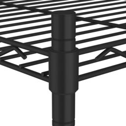 Berkfield Home 3-Tier Storage Rack 60x35x76 cm Black 150 kg - Size: 60 x 35 x 76 cm - thumbnail 5