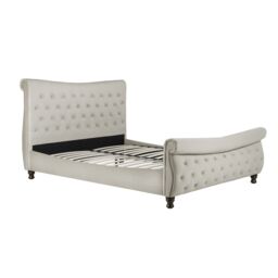 Birlea Copenhagen Upholstered Fabric Bed in Brown - Size: King - thumbnail 9