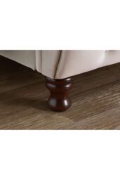 Birlea Copenhagen Upholstered Fabric Bed in Brown - Size: King - thumbnail 4